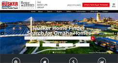 Desktop Screenshot of huskerhomefinder.com